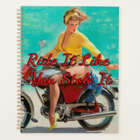 Moto Girl des années 1950 par Gil Elvgren