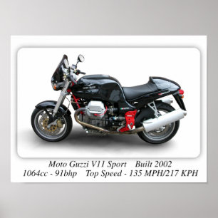 Moto Moto Guzzi V11 Sport - Impression de la taill