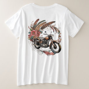 Moto vintage en style Moto Boho