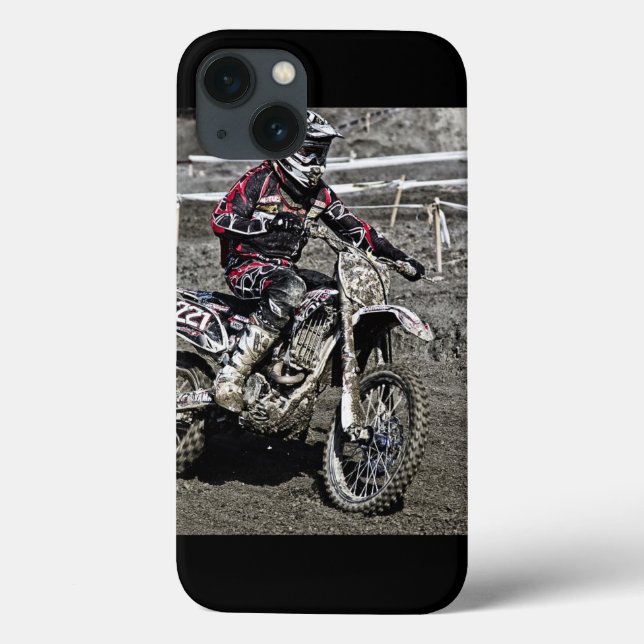 Motocross Coque ipad (Verso)