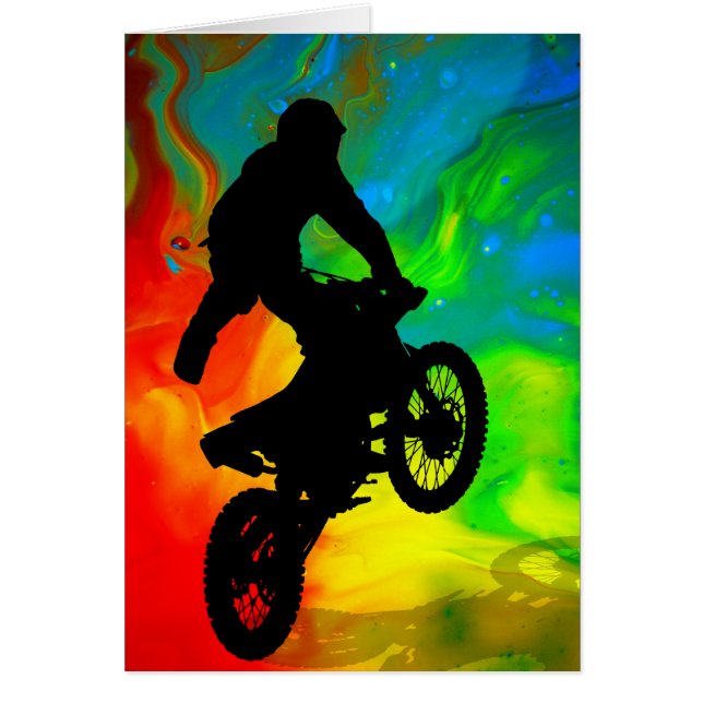 Motocross dans la fusion solaire (Devant)