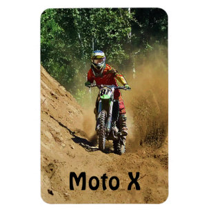 Motocross Dirt-Racer Sports Magnet