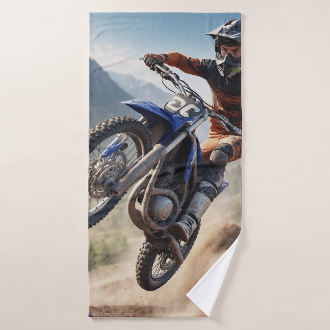 Motocross Energy ! ! (Serviette de bain)