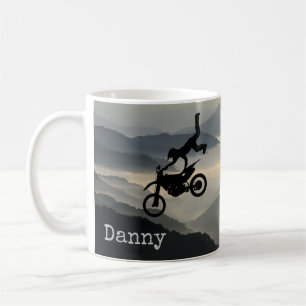 Motorcross Motorcycle Mounts Coffee Mug Cup