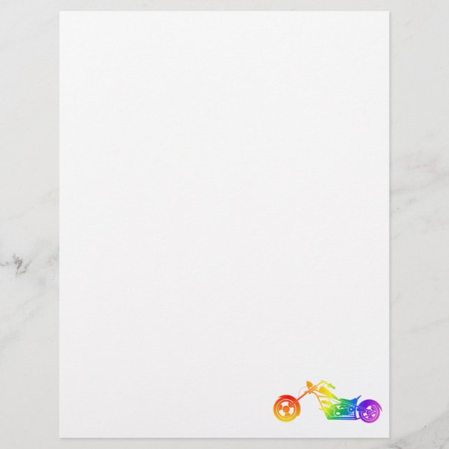 Motorcycle arc-en-ciel (Devant)