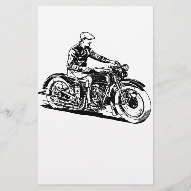 Motorcycle vintage (Devant)