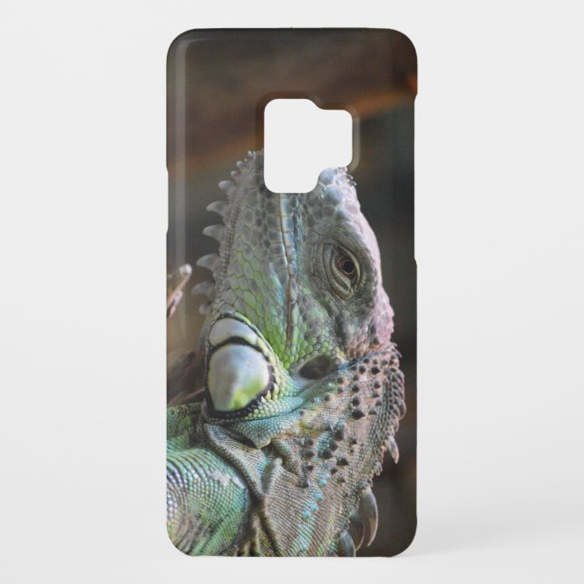 Motorola Droid Coque RAZR avec la tête Iguana (Dos)