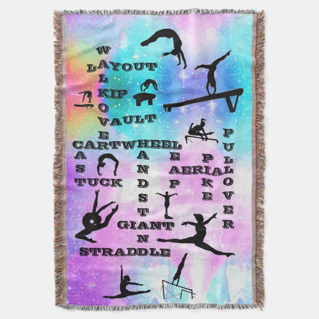 Mots-croisés Gymnastique Jeter une couverture (devant Vertical)