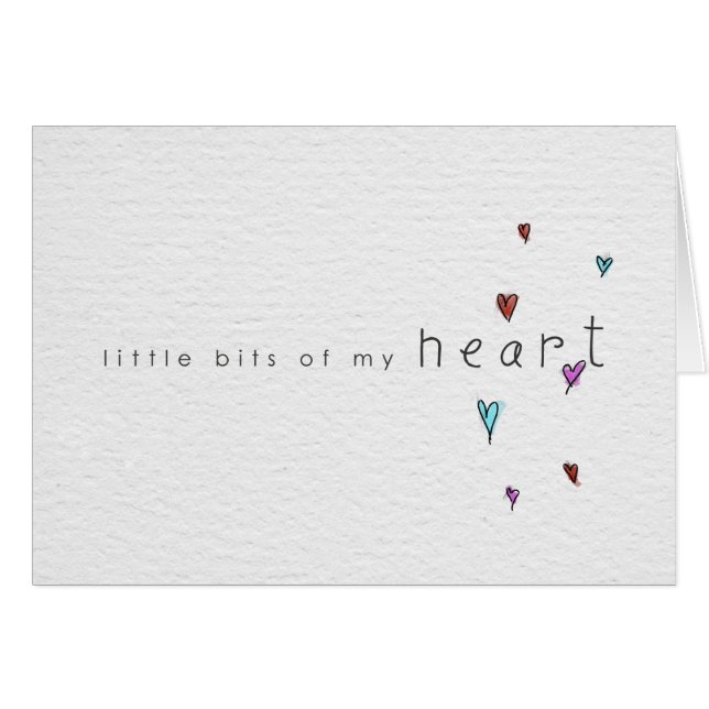 mots d'affection (Devant Horizontal)