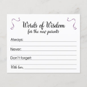 Mots de sagesse pour les nouveaux parents Conseils