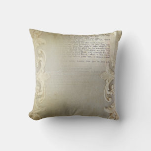 Mots Décor Coussin