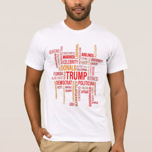 Mots Décrire Trump Mens Bella Canvas T-Shirt