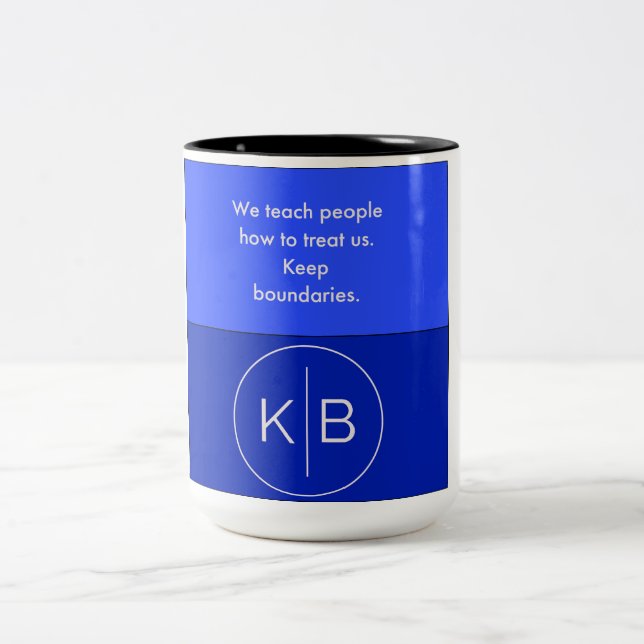 Mots d'incitation café Mug (Centre)