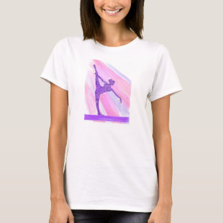 Mots d'une manière encourageante de T-shirt de