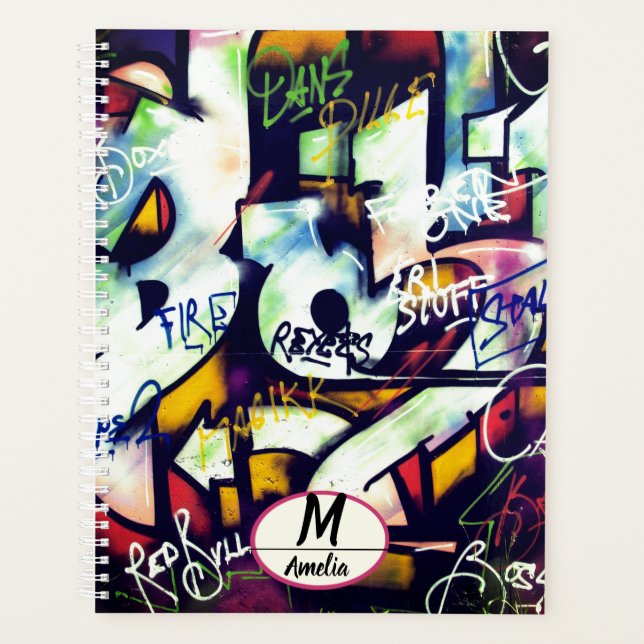 Mots Graffiti colorés (Devant)