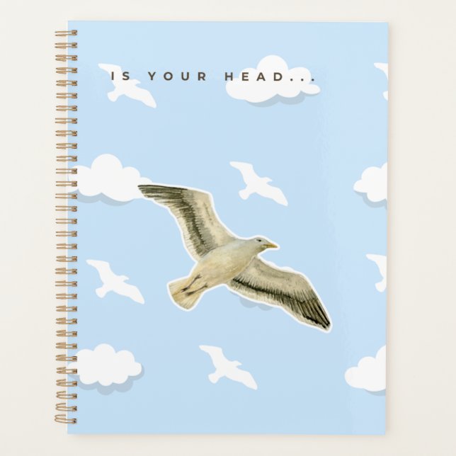 Mouette dans le Planificateur de Nuages (Devant)