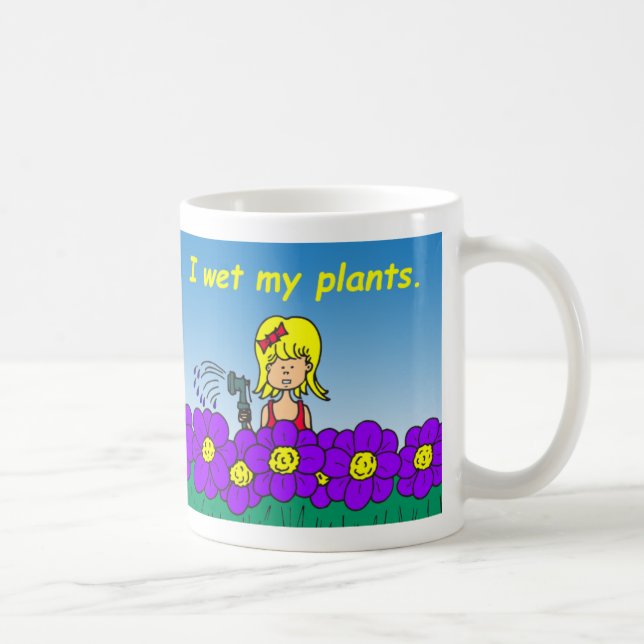 Mouillez ma tasse de plantes (Droite)
