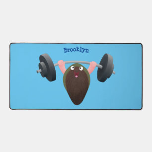 Moule amusante travaillant sur l'illustration de d