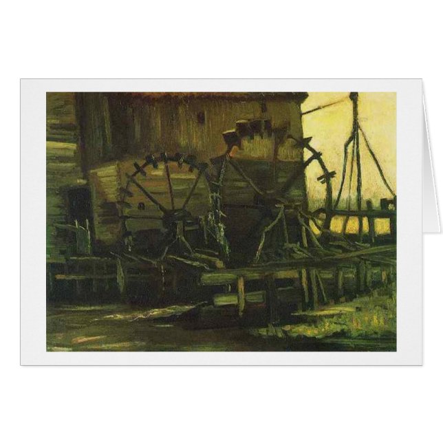 Moulin à eau à Gennep, Vincent van Gogh (Devant horizontal)