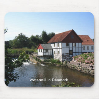 Moulin à eau au Danemark Tapis de souris