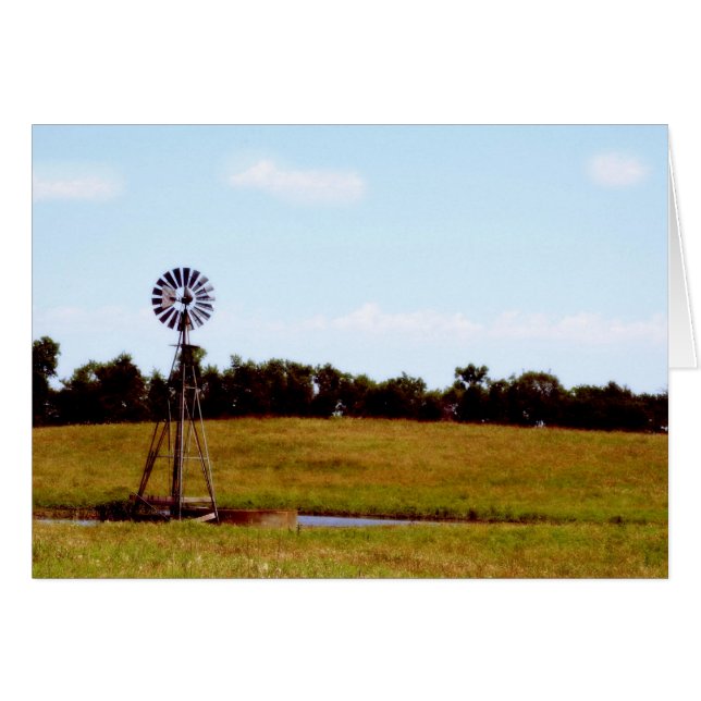 Moulin À Vent En Champ (Devant horizontal)