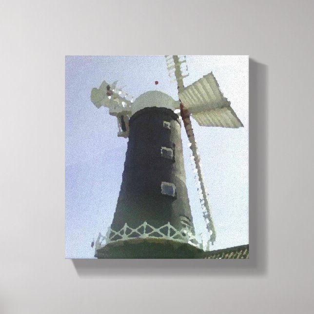Moulin à vent Huile Toile (Recto)