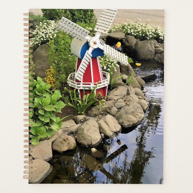 Moulin à vent Jardin Décor (Devant)