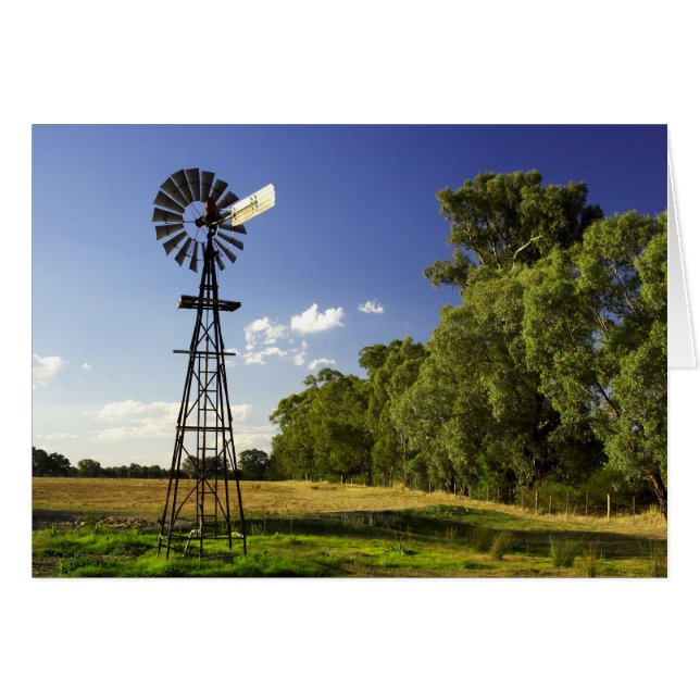 Moulin à vent près de la Hume Highway, Victoria, A (Devant horizontal)