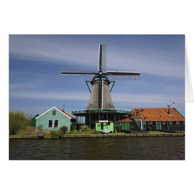 Moulin à vent, Zaanse Schans, Hollande, Pays-Bas 3 (Devant horizontal)
