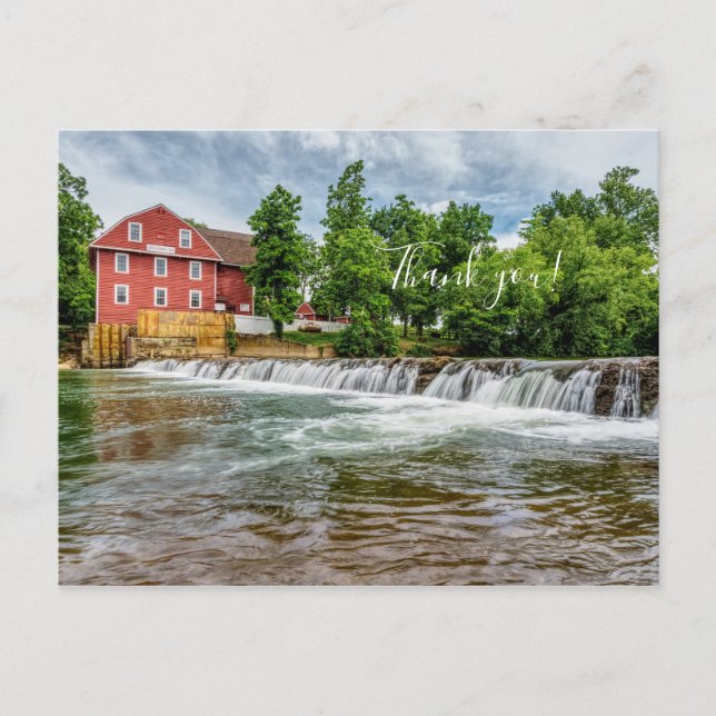 Moulin et cascade de War Eagle Merci Carte postale (Devant)