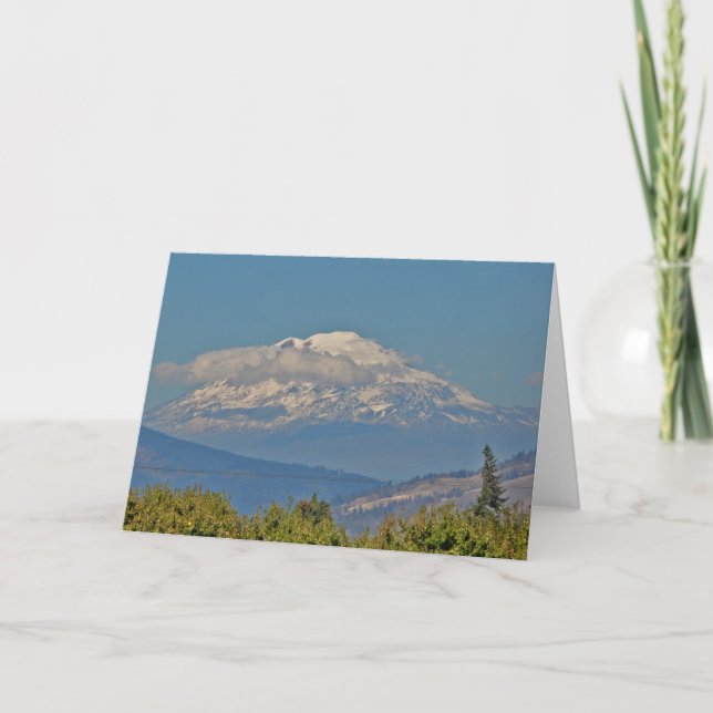 Mount Adams - Carte Art Cadre (Devant)