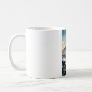 Mount Fuji Vintage Orignal Artist's Design Mug