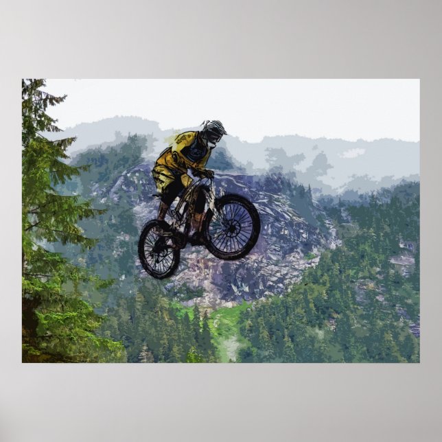 Mountain Air - Poster du pilote BMX (Devant)