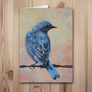 Mountain Bluebird Art Toute l'occasion Carte