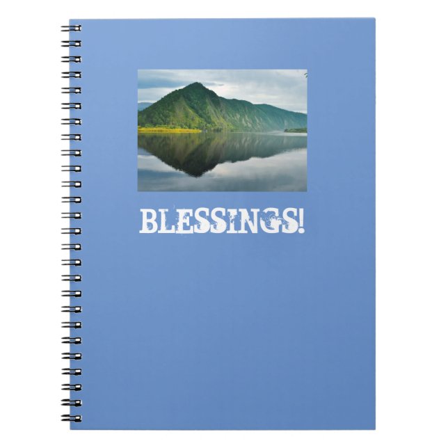 Mountain Lake Blessings Journal (Devant)
