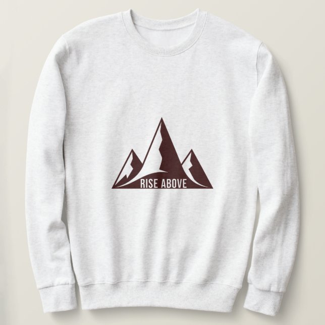 Mountain Sweatshirt – Adventure & Nature (Design devant)