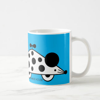 Mouse House BW Turquoise Mug
