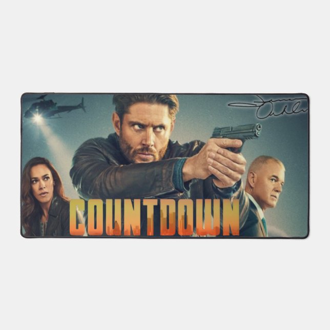 Mouse Pad Count Down Jensen Ackles (Recto)
