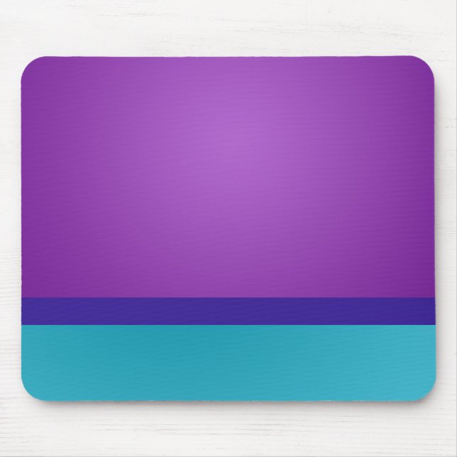 Mousepad Purple Royal Blue Cyan Tapis de souris (Devant)