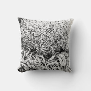Mousse dessinant le coussin mono d'art