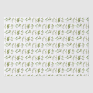 Mousseline 6 HERBES FRAÎCHES Papier Tissu II