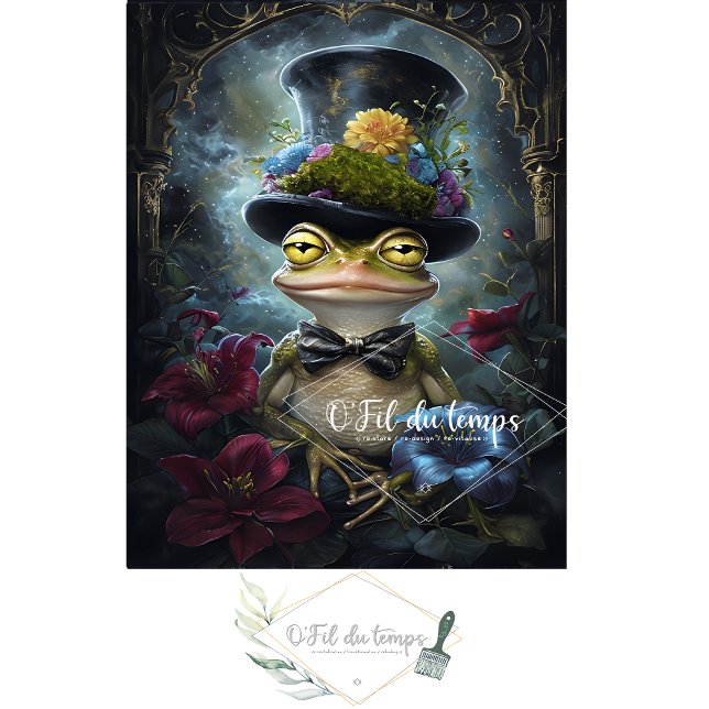 Mousseline Animal drôle avec papier de découpage Casquette. (Créateur téléchargé)