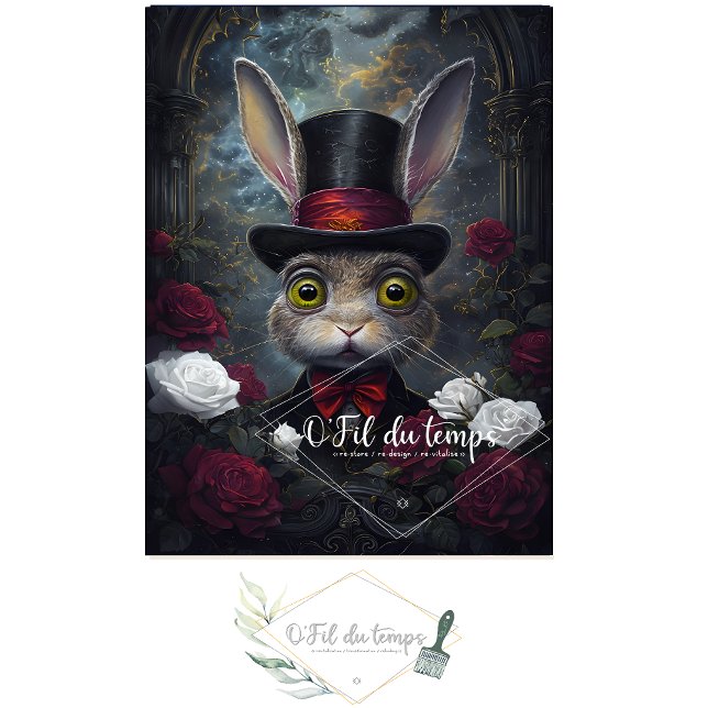 Mousseline Animal drôle avec papier de découpage Casquette. (Créateur téléchargé)