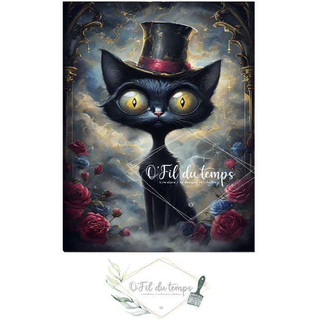 Mousseline Animal drôle avec papier de découpage Casquette. (Créateur téléchargé)