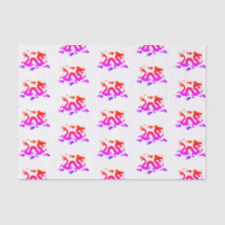 Mousseline Arc-en-ciel JAPONAIS Dragon Tissu Papier