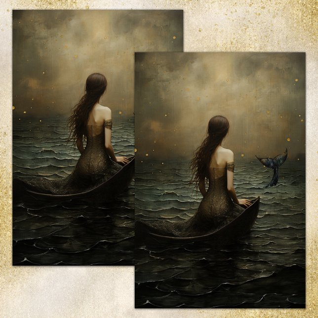 MOUSSELINE ARIEL SE SOUVIENT DU PAPIER TISSU DÉCOUPAGE (ARIEL REMEMBERS DECOUPAGE TISSUE PAPER)