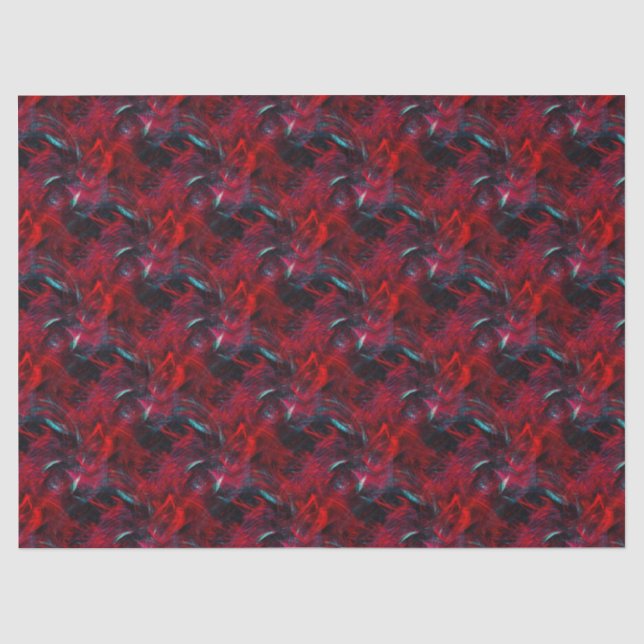 Mousseline Art Abstrait 59 Papier Tissu (Recto)