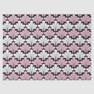 Mousseline Art Nouveau élégance motif papier enveloppement