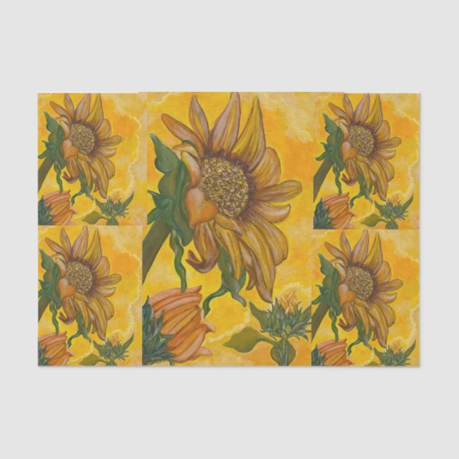 Mousseline Automne automne papier (Recto)