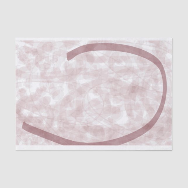 Mousseline Beau papier de découpage de tissu de conception ab (Recto)